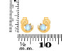 Moonstone Stud Earring  RBM-RDE-1273.
