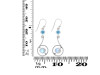 Moonstone & Blue Topaz Earring RBM-RDE-155.
