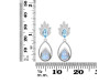 Moonstone & Blue Topaz Earring RBM-RDE-57.