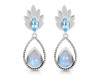 Moonstone & Blue Topaz Earring RBM-RDE-57.