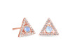 Moonstone & White Topaz Stud Earring RBM-RDE-848.