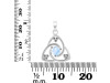 Moonstone Triangle Pendant RBM-RDEP-878.