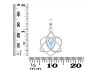 Moonstone Triquetra Heart Knot Pendant RBM-RDEP-880.
