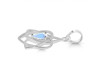 Moonstone Triquetra Heart Knot Pendant RBM-RDEP-880.