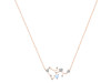 Sagittarius Zodiac Star Constellation Moonstone & White Topaz Necklace RBM-RDN-496.