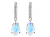 Moonstone & White Topaz Earring RBM-RDE-1223.