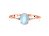 Moonstone & White Topaz Ring RBM-RDR-1938-A.