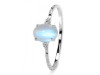 Moonstone & White Topaz Ring RBM-RDR-1938-A.
