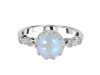 Moonstone & White Topaz Ring RBM-RDR-2197.