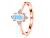 Moonstone & White Topaz Ring RBM-RR-275.