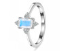 Moonstone & White Topaz Ring RBM-RR-275.