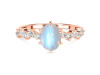 Moonstone & White Topaz Ring RBM-RDR-2241.