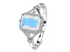 Moonstone & White Topaz Ring RBM-RDR-2252.