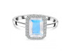 Moonstone & White Topaz Ring RBM-RDR-2302.
