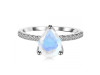 Moonstone & White Topaz Ring RBM-RDR-2860.