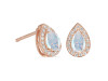 Moonstone & White Topaz Stud Earring RBM-RE-52.