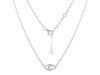 Moonstone & White Topaz Necklace RBM-RN-1.