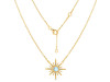 Moonstone & White Topaz Necklace RBM-RN-18.
