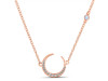 Moonstone & White Topaz Necklace RBM-RN-30.
