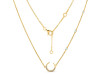 Moonstone & White Topaz Necklace RBM-RN-30.