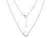 Moonstone & White Topaz Necklace RBM-RN-30.
