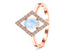Moonstone & White Topaz Ring RBM-RR-134.