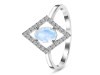 Moonstone & White Topaz Ring RBM-RR-134.