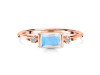 Moonstone & White Topaz Ring RBM-RR-135.