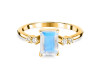 Moonstone & White Topaz Ring RBM-RR-139.