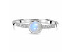 Moonstone & White Topaz Ring RBM-RR-24.