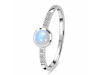 Moonstone & White Topaz Ring RBM-RR-24.