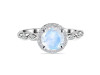 Moonstone & White Topaz Ring RBM-RR-267.
