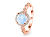 Moonstone & White Topaz Ring RBM-RR-267.