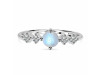 Moonstone & White Topaz Ring RBM-RR-278.