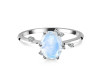 Moonstone & White Topaz Ring RBM-RR-318.