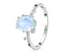 Moonstone & White Topaz Ring RBM-RR-318.