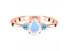 Moonstone & Blue Topaz Ring RBM-RR-335-BTZ.