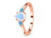 Moonstone & Blue Topaz Ring RBM-RR-335-BTZ.