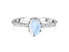 Moonstone & White Topaz Ring RBM-RR-35.