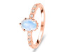 Moonstone & White Topaz Ring RBM-RR-35.