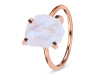 Moonstone Raw Crystal Ring RBM-RR-350.