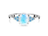 Moonstone & Blue Topaz Ring RBM-RR-364-BTZ.