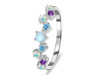 Moonstone & Amethyst & Opal & Blue Topaz Ring RBM-AMT-OPL-BTZ-OPL-RR-365.