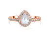 Moonstone & White Topaz Ring RBM-RR-40-ROSECUT.