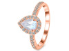 Moonstone & White Topaz Ring RBM-RR-40-ROSECUT.
