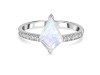Moonstone & White Topaz Ring RBM-RR-400.