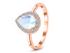 Moonstone & White Topaz Ring RBM-RR-401.