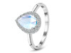 Moonstone & White Topaz Ring RBM-RR-401.