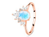 Moonstone & White Topaz Ring RBM-RR-405.