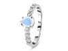 Moonstone & White Topaz Ring RBM-RR-419D.